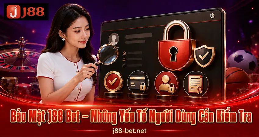 Bảo mật J88 Bet những yếu tố người dùng cần kiểm tra